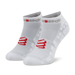 Compressport Чорапи къси унисекс Compressport Pro Racing Socks V3.0 Run Low RSLV3-0000 White