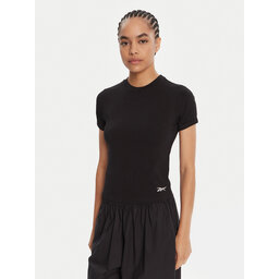 Reebok Reebok Camiseta RK25309CCW Negro Slim Fit
