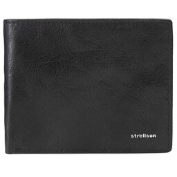 Strellson Μεγάλο Πορτοφόλι Ανδρικό Strellson Billfold H8 4010001301 Μαύρο