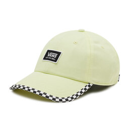 Vans Kepurė su snapeliu Vans Checkin This Hat VN0A4S79RNI1 Yellow Pear