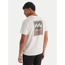 Billabong Billabong Póló Stamp EBYZT00293 Fehér Regular Fit