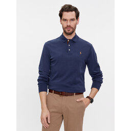 Polo Ralph Lauren Polo Ralph Lauren Поло 710671785010 Cиній Custom Slim Fit