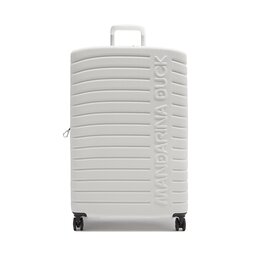 Mandarina Duck Veľký pevný škrupinový kufor Mandarina Duck Flyduck P10KNV0427O Blanc