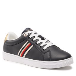 Tommy Hilfiger Сникърси Tommy Hilfiger Corporate Webbing Sneaker FW0FW07117 Space Blue DW6