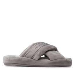 

Тапочки Tommy Hilfiger Comfy Home Slippers With Straps FW0FW06587 City Grey PKG, Сірий