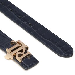 

Жіночий ремінь Lauren Ralph Lauren Rev Lrl 412891193002 French Navy/White, Cиній