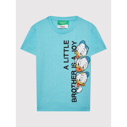 United Colors Of Benetton United Colors Of Benetton Póló 3096G103I Kék Regular Fit