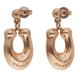 

Сережки Coach Fct Crysl Drp Ear CG137 Pink, Рожеве золото