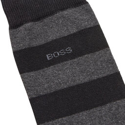 

Набір 2 пар високих чоловічих шкарпеток Boss 50467712 Black, Чорний
