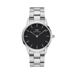 Daniel Wellington Zegarek Daniel Wellington Link DW00100204 Silver/Black