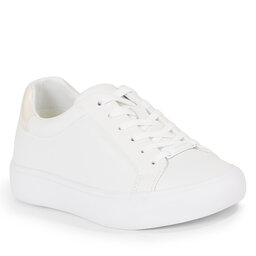 Calvin Klein Sneakersy Calvin Klein Vulc Lace Up HW0HW01681 White / Crystal Gray 0K7