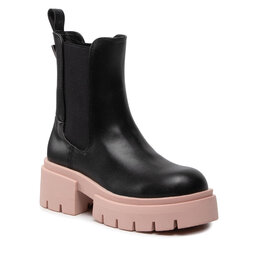 Guess Členková obuv s elastickým prvkom Guess Charlotte FL8CHT ELE10 BLKPI