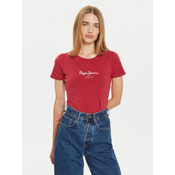 Pepe Jeans Pepe Jeans T-Shirt New Virginia PL505202 Rot Slim Fit