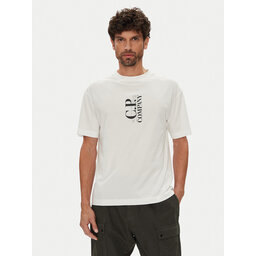 C.P. Company C.P. Company Camiseta 19CMTS092A005100W Écru Regular Fit