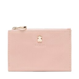 TOUS Estuche para tarjetas de crédito TOUS Monedero-Tarjetero Dorp 2001054415 Rosa