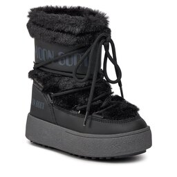 Moon Boot Μπότες Χιονιού Moon Boot Jtrack Faux Fur Wp 34300900001 Black 001