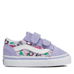 

Кросівки Vans Td Old Skool V VN0A38JNBJI1 Purple/True White, Фіолетовий