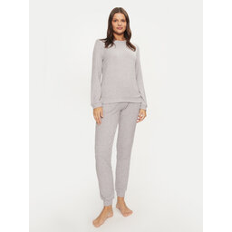 Selmark Selmark Pidžama P8673 Siva Regular Fit