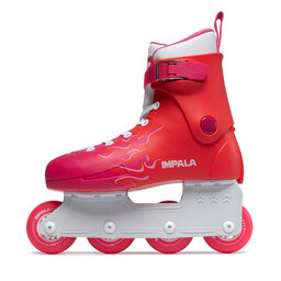 

Ролики Impala Lightspeed Inline A084-12616 Flames, Червоний