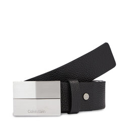 Calvin Klein Vyriškas Diržas Calvin Klein Adj 2 Finish Plaque Pb K50K510935 Ck Black BAX