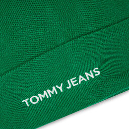 

Шапкa Tommy Jeans Tjw Linear Logo Beanie AW0AW15843 Olympic Green L4B, Зелений