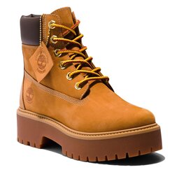 Timberland Schnürstiefeletten Timberland Stone Street 6In Wp TB0A5RJD2311 Wheat Nubuck