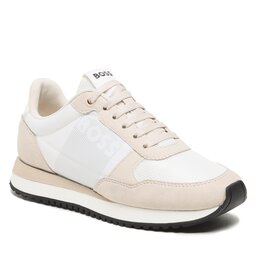 

Снікерcи Boss Kai Runn 50498569 10249961 01 Natural 102, Білий