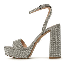 

Босоніжки Steve Madden Lessa-R SM11002394-998 Rhinestone, Срібний