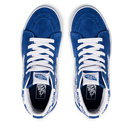 

Снікерcи Vans Sk8-Hi VN000D5F9AO1 (Vans Chkrbrd)Trbl/Trwht, Cиній