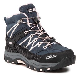 CMP Pārgājienu apavi CMP Rigel Mid Trekking Wp 3Q12944 Asphalt/Rose