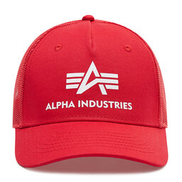 

Бейсболка Alpha Industries Basic Trucker 186902 Speed Red 328, Червоний
