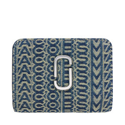 Marc Jacobs Cartera Marc Jacobs The Mini Compact Wallet 2P5SMP013S03 Azul marino
