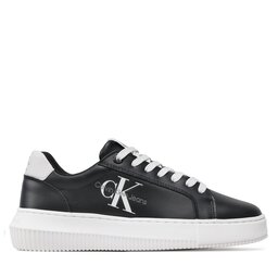Calvin Klein Jeans Sportcipők Calvin Klein Jeans Chunky Cupsole Laceup Mon Lth Wn YW0YW00823 Fekete