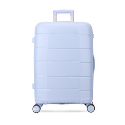 Semi Line Μεσαία Βαλίτσα Semi Line T5907-3 Γαλάζιο