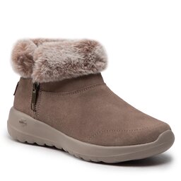 Skechers Боти Skechers On-The-Go Joy 144003/DKTP Dark Taupe