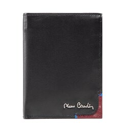 Pierre Cardin Große Herren Geldbörse Pierre Cardin Tilak75 326 Nero/Rosso