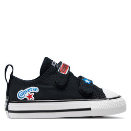 Converse Sneakers aus Stoff Converse Chuck Taylor All Star Easy On Sticker Stash A06359C Schwarz