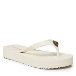 Kurt Geiger Джапанки Kurt Geiger Kensington Q Flip Flop 8915341979 Bone