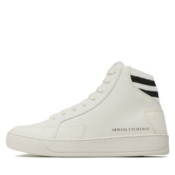 

Снікерcи Armani Exchange XUZ054 XV783 N480 Off White/Black, Écru