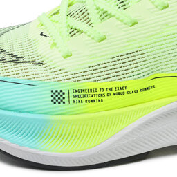Взуття Nike Zoomx Vaporfly Next% 2 DJ5457 700 Barly Volt/Black/Dynamic Turq, Зелений