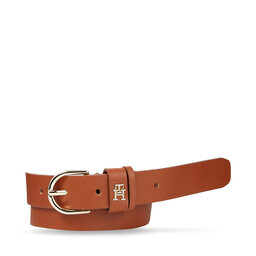 Tommy Hilfiger Damengürtel Tommy Hilfiger Th Timeless 2.5 AW0AW15379 Natural Cognac GTU