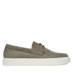 Calvin Klein Halbschuhe Calvin Klein Hybrid Lace Up Boat Nu HM0HM01892 Grün