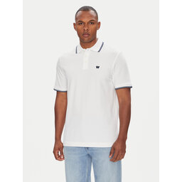 Wrangler Wrangler Polo marškinėliai 112365466 Balta Regular Fit