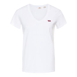 Levi's® Levi's® T-Shirt Perfect V-Neck Tee 85341-0002 Weiß Regular Fit