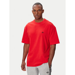 adidas adidas T-Shirt Trefoil Essentials HZ1003 Rot Loose Fit