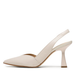 

Босоніжки MICHAEL Michael Kors Chelsea Sling 40F3ALMS2L Lt Cream, Écru