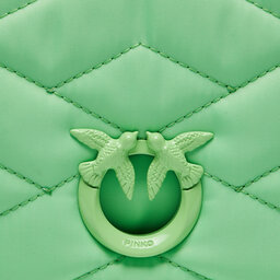 

Сумка Pinko Love Click Puff Baby PE 24 PLTT 101584 A1EU Green T36B, Зелений