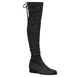 R.Polański Botas mosqueteras R.Polański 0794 Czarny Zamsz