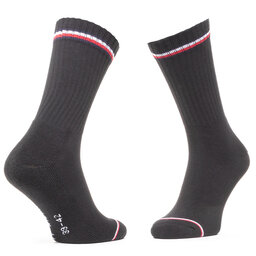 

Набір з 2 пар високих шкарпеток unisex Tommy Hilfiger 100001096 Black 200, Чорний
