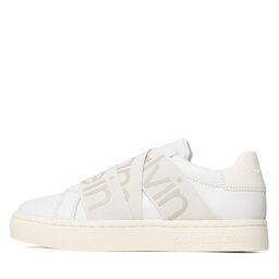 

Снікерcи Calvin Klein Jeans Classic Cupsole Elast Webbng YW0YW00911 White/Ancinet White 0LA, Білий